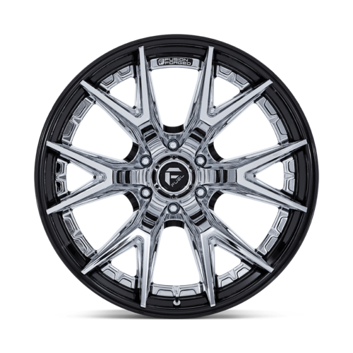 Fuel 1PC Catalyst 20x9 Chrome with Gloss Black Lip - 6x139.7 Bolt Pattern, +1 Offset