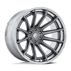 Fuel 1PC FC403 BURN 20x10 Platinum with Chrome Lip Wheel with 5x127 Bolt Pattern and -18 Offset