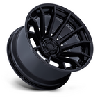 Fuel 1PC FC403 BURN 22x12 Matte Black with Gloss Black Lip Wheel for 6x135 Bolt Pattern