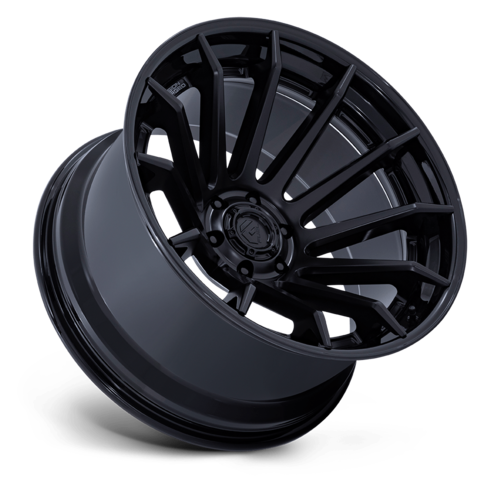 Fuel 1PC FC403 BURN 22x12 Matte Black with Gloss Black Lip Wheel for 6x135 Bolt Pattern