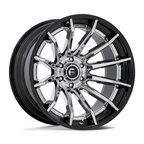 Fuel 1PC FC403 BURN 20x9 Chrome with Gloss Black Lip Wheel