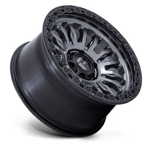 Fuel 1PC RINCON 20x10 Matte Gunmetal with Matte Black Lip - 5x127 Bolt Pattern, -18 Offset