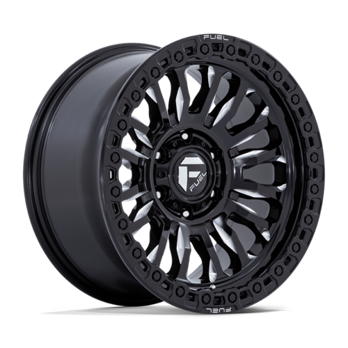 Fuel 1PC FC857 RINCON 20x9 Gloss Black Milled Wheel with 8x165.1 Bolt Pattern and +20 Offset