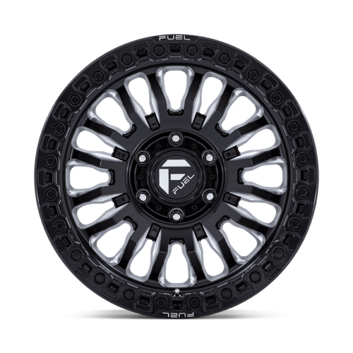 Fuel 1PC FC857 RINCON 20x9 Inch Gloss Black Milled Wheel with 6x135 Bolt Pattern and +1 Offset