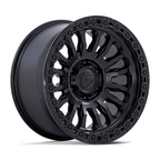 Fuel 1PC RINCON 17x8.5 Matte Black with Gloss Black Lip Wheel - 5x127 Bolt Pattern, -1 Offset