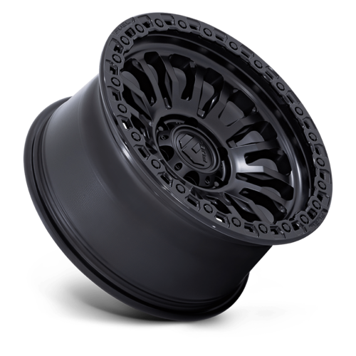 Fuel 1PC RINCON 18x9 Matte Black with Gloss Black Lip Wheel - 8x6.5 Bolt Pattern, +1 Offset