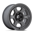 Fuel 1PC FC860 HYPE 18x8.5 Inch Battleship Gray Alloy Wheel with -10 Offset and 6x139.7 Bolt Pattern