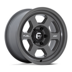 Fuel 1PC FC860 HYPE 18x8.5 Inch Battleship Gray Alloy Wheel with -10 Offset and 6x139.7 Bolt Pattern