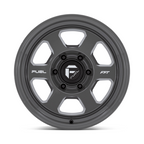 Fuel 1PC FC860 HYPE 18x8.5 Inch Battleship Gray Alloy Wheel with -10 Offset and 6x139.7 Bolt Pattern