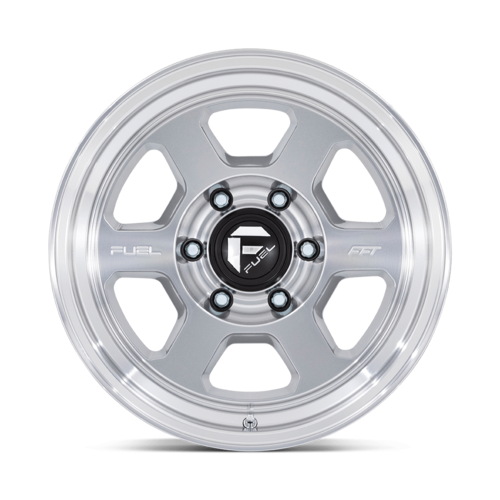 Fuel 1PC FC860 HYPE 17x8.5 Wheel with Machined Finish and 5x127 Bolt Pattern
