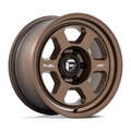 Fuel 1PC FC860 HYPE 17x8.5 Matte Bronze Wheel with 6x139.7 Bolt Pattern and -10 Offset