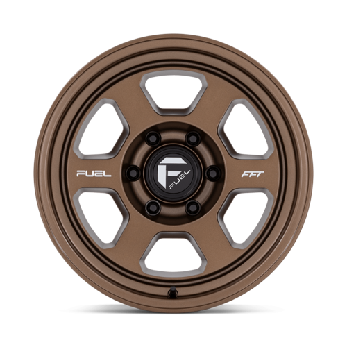 Fuel 1PC FC860 HYPE 18x8.5 Matte Bronze Wheel with 6x139.7 Bolt Pattern and -10 Offset