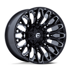 Fuel 1PC FC865 Strike 20x9 Gloss Black Milled Wheel with 6x135/139.7 Bolt Pattern and +1 Offset