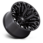 Fuel 1PC FC865 Strike 22x12 Gloss Black Milled Wheel with 8x180 Bolt Pattern and -44 Offset