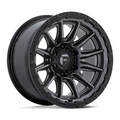 Fuel 1PC FC866 Piston 20x9 Inch Matte Gunmetal with Gloss Black Lip Wheel