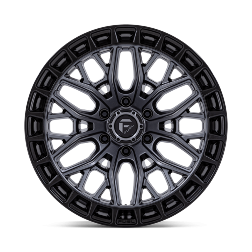 Fuel 1PC Sigma 20x9 Matte Gunmetal with Matte Black Lip Wheel - 6x139.7 Bolt Pattern, +1 Offset