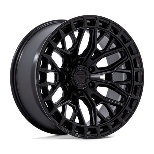 Fuel 1PC Sigma 17x9 Blackout with Gloss Black Lip - 5x127 Bolt Pattern, -12 Offset