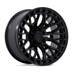 Fuel 1PC FC869 Sigma 20x10 Blackout with Gloss Black Lip Wheel