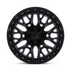 Fuel 1PC Sigma 22x9.5 Blackout Wheel with Gloss Black Lip and 6x135 Bolt Pattern