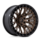 Fuel 1PC Sigma 17x9 Matte Bronze with Matte Black Lip Wheel - 6x139.7 Bolt Pattern, +1 Offset