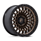 Fuel 1PC Sinister 20x10 Matte Bronze with Matte Black Lip - 5x127 Bolt Pattern, -18 Offset