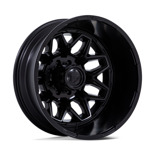 Fuel 1PC D871 Flux Dually 20x8.25 Blackout Wheel with -201 Offset and 8x200 Bolt Pattern