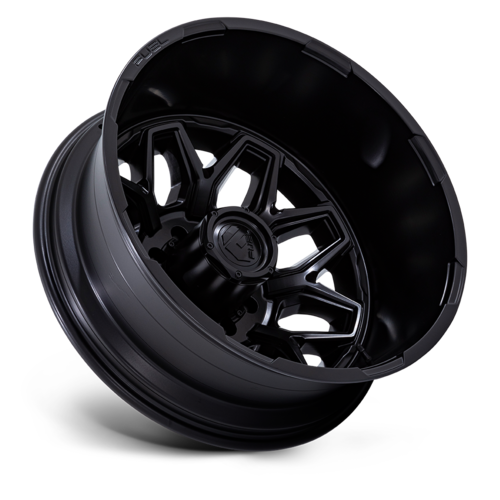 Fuel 1PC D871 Flux Dually 20x8.25 Blackout Wheel with 8x210 Bolt Pattern and -227 Offset
