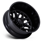 Fuel 1PC D871 Flux Dually 20x8.25 Blackout Wheel with 8x200 Bolt Pattern and -227 Offset