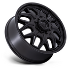 Fuel 1PC D871 Flux Dually 20x8.25 Blackout Wheel with 8x165.1 Bolt Pattern and +104 Offset