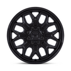 Fuel 1PC D871 Flux Dually 22x8.25 Blackout Wheel with 8x170 Bolt Pattern and +104 Offset