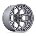 Fuel 1PC FC873 Charger 17x9 Platinum Gray Wheel with 5x127 Bolt Pattern and 71.50 Center Bore