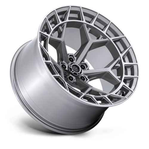 Fuel 1PC FC873 Charger 20x9 Inch Platinum Gray Wheel with 5x127 Bolt Pattern and 71.5mm Center Bore