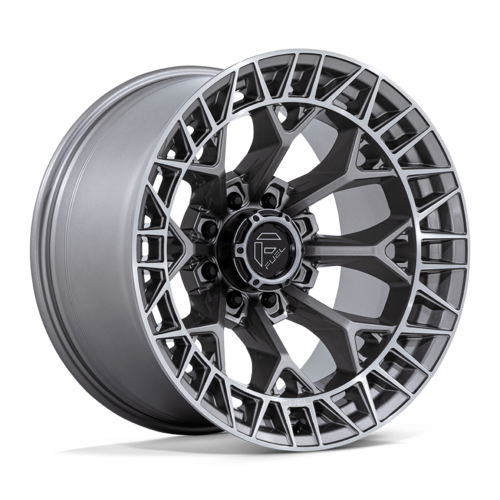 Fuel 1PC FC873 Charger 20x10-Inch Platinum Gray Wheel with -18 Offset and 8x180 Bolt Pattern