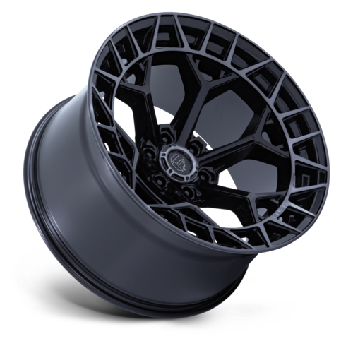 Fuel 1PC FC873 Charger 17x9 Inch Gloss Black Brushed Dark Tint Wheel with 5x127 Bolt Pattern and 71.50 Center Bore
