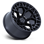 Fuel 1PC FC873 Charger 17x9 Inch Gloss Black Brushed Dark Tint Wheel with 5x127 Bolt Pattern and 71.50 Center Bore