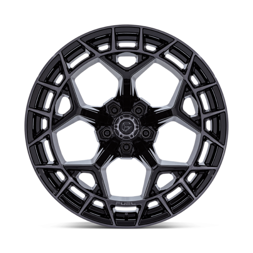 Fuel 1PC FC873 Charger 20x10 Gloss Black with Brushed Dark Tint Wheel