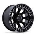 Fuel 1PC Charger 20x9 Inch Gloss Black with Brushed Dark Tint Wheel - 8x170 Bolt Pattern, +1 Offset, 125.10 Center Bore