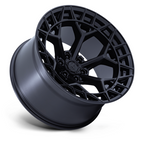 Fuel 1PC FC873 Charger 17x9 Blackout Wheel with -12 Offset and 5x127 Bolt Pattern