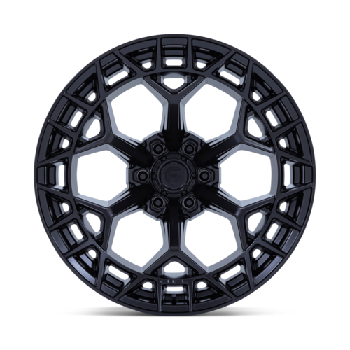 Fuel 1PC FC873 Charger 17x9 Blackout Wheel with -12 Offset and 5x127 Bolt Pattern