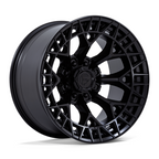 Fuel 1PC FC873 Charger 20x9 Blackout Wheel with 8x180 Bolt Pattern and +1 Offset
