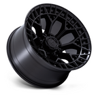 Fuel 1PC FC873 Charger 22x12 Blackout Wheel with -44 Offset and 8x165.1 Bolt Pattern