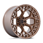 Fuel 1PC FC873 Charger 17x9 Bronze Platinum Finish with -12 Offset and 5x127 Bolt Pattern