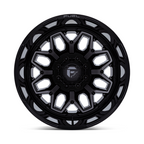 Fuel 1PC D875 Flux Dually 22x8.25 Inch Gloss Black Brush Finish Wheel with 8x200 Bolt Pattern and -227 Offset