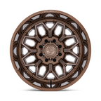 Fuel 1PC D876 Flux Dually 22x8.25 Inch Bronze Aluminum Wheel with 8x200 Bolt Pattern and -201 Offset