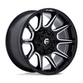 Fuel 1PC FC880 Super C 20x9 Inch Gloss Black Milled Wheel with 6x135/139.7 Bolt Pattern and 106.10mm Center Bore
