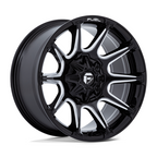 Fuel 1PC FC880 SUPER C 22x10 Wheel with Gloss Black Milled Finish and 6x135/139.7 Bolt Pattern