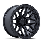 Fuel 1PC FC881 Surge 17x9 Matte Black with Gloss Black Lip Wheel for 6x139.7 Bolt Pattern and +20 Offset