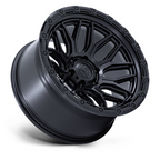 Fuel 1PC FC881 Surge 17x9 Matte Black with Gloss Black Lip Wheel for 6x139.7 Bolt Pattern and +20 Offset