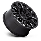 Fuel 1PC D803 Flame 20x9 Gloss Black Milled Wheel with 6x139.7 Bolt Pattern and +1 Offset