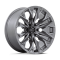 Fuel 1PC D806 Flame 20x9 Silver Platinum Wheel with 6x135 Bolt Pattern and 87.10 Center Bore